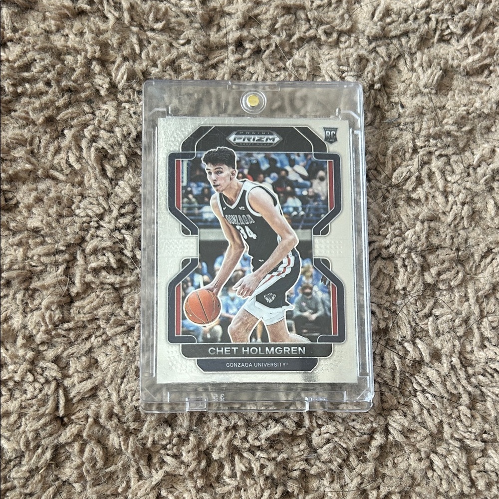 College Gonzaga University Chet Holmgren Basketball card